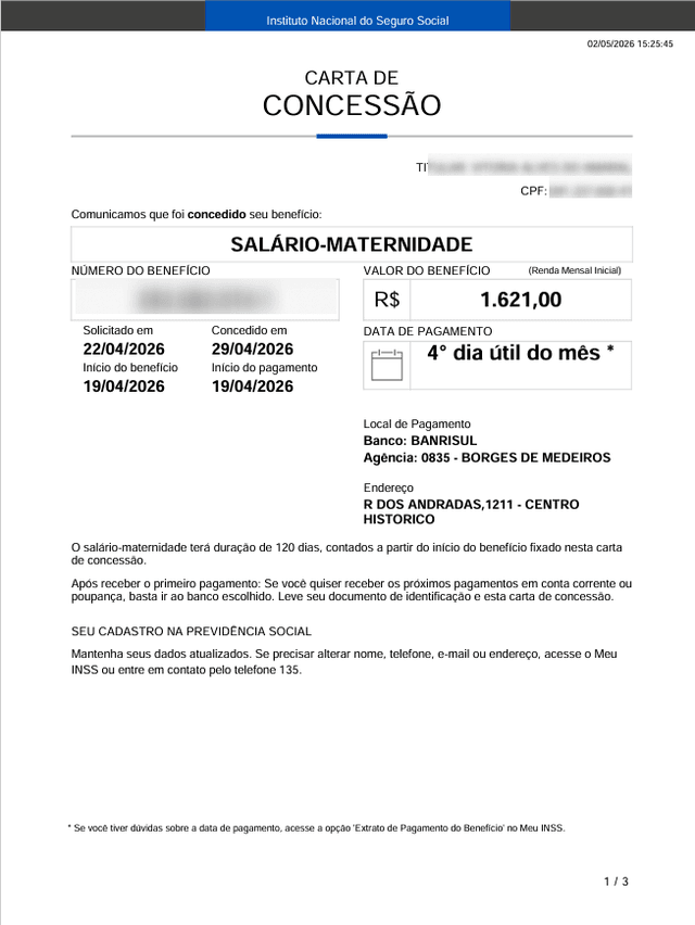 Carta de Concessão